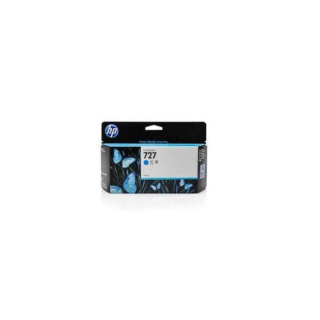 Inkoustová náplň HP B3P19A HP 727 cyan (130 ml) pro DesignJet T920/ T1500/ T2500