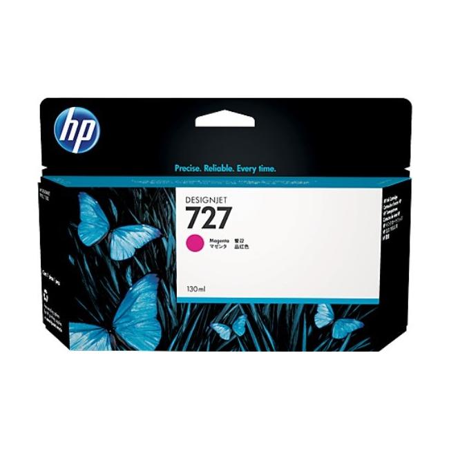 Inkoustová náplň HP B3P20A HP 727 magenta (130 ml) pro DesignJet T920/ T1500/ T2500