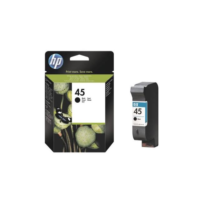 Inkoustová náplň HP 51645AE HP 45 black (930 str.) pro DeskJet 712/720/722/820/830