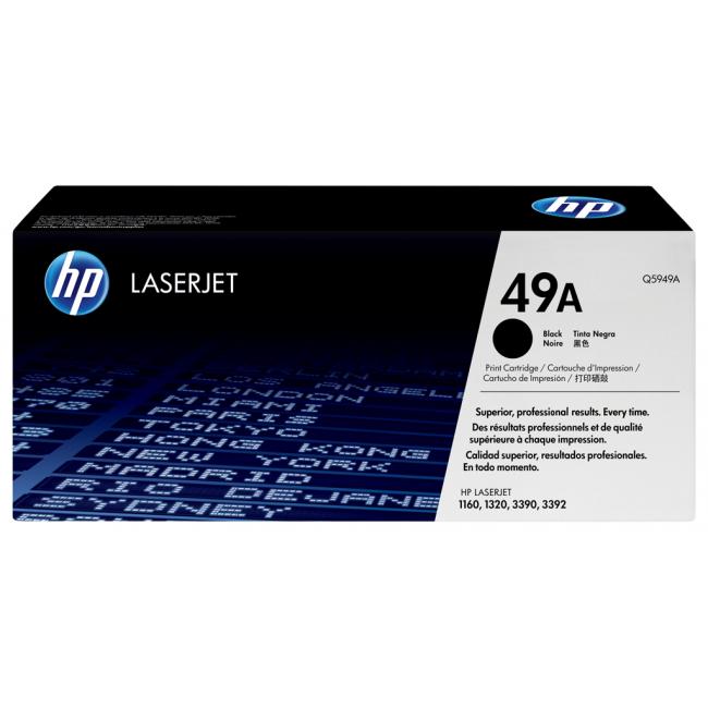 Toner HP Q5949A HP 49A black (2.500 str.) pro LaserJet 1160/1320/3390/3392