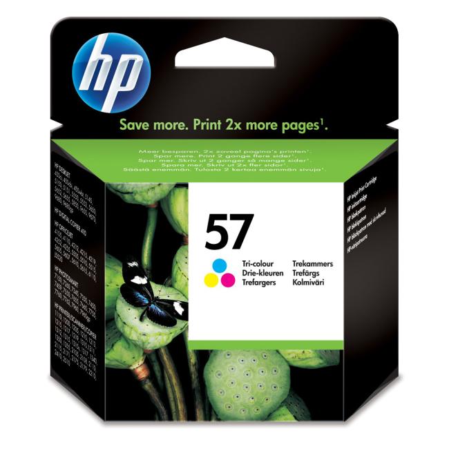 Inkoustová náplň HP C6657AE HP 57 color (500 str.) pro Deskjet 5550/5551/5552
