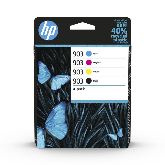 Inkoustová náplň HP 903 CMYK Original Ing Cartridge 4-pack nahrazená za 3HZ51AE