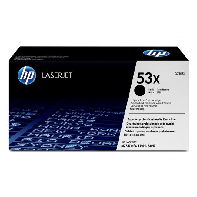 Toner HP Q7553X HP 53X black (7.000 str.) pro LaserJet P2014/P2015/M2727