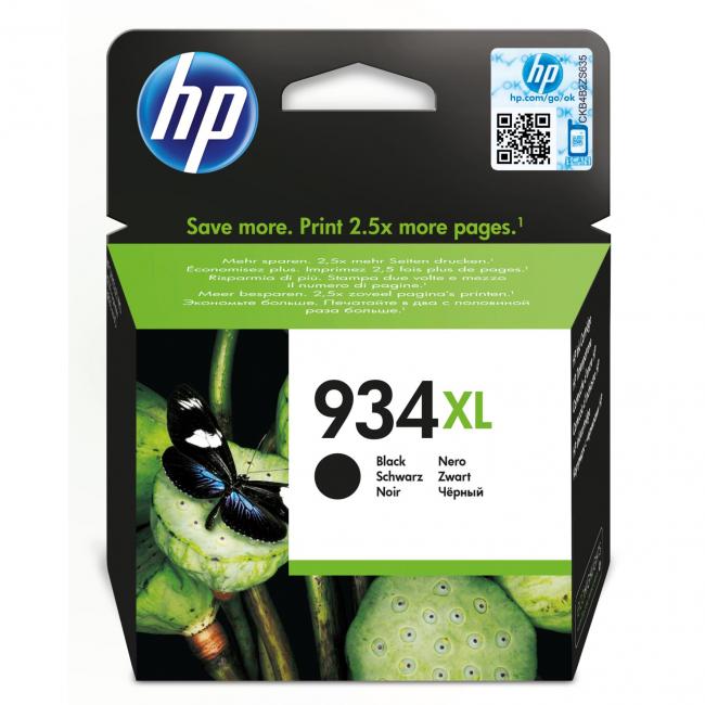 [HP934001] Inkoustová náplň HP C2P23AE HP 934XL černá XL (1.000 str.) pro OfficeJet Pro 6230/6830