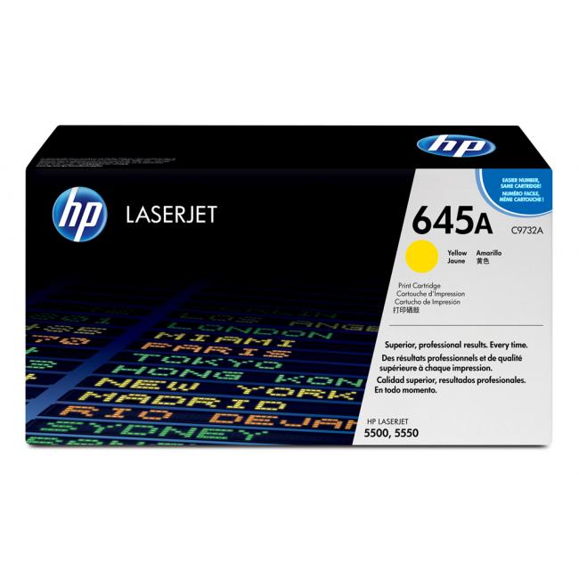 Toner HP C9732A HP 645A yellow (12.000 str.) pro Color LaserJet 5500/5550