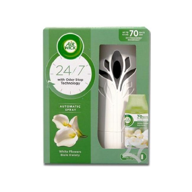 [HY000070] Air Wick Automat osvěžovač vzduchu + náplň 250 ml White Flowers