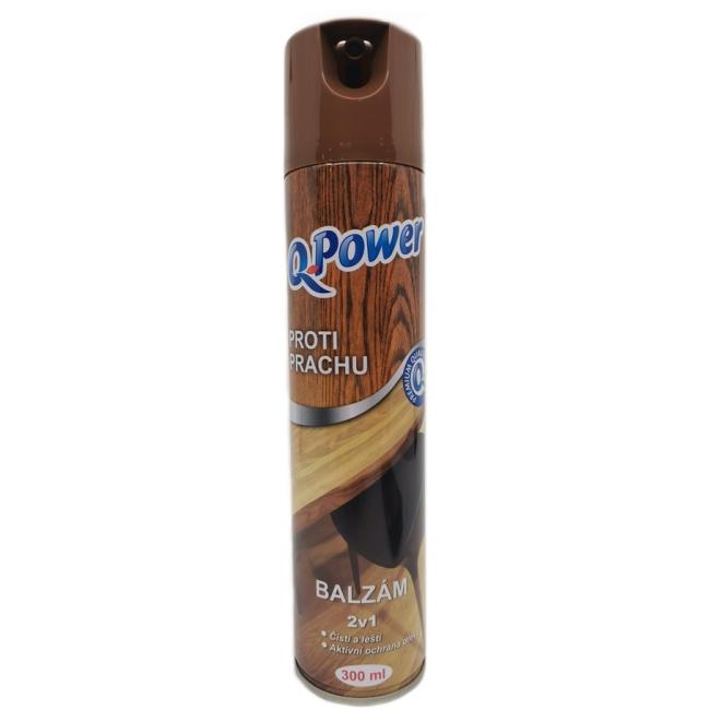 Q-Power spray na dřevo proti prachu 300 ml
