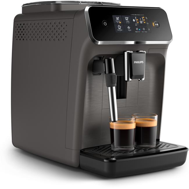 Kávovar Philips Espresso EP2224/10 šedý