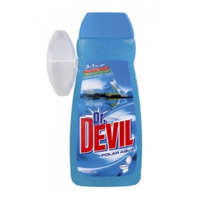 [HY010555] Dr.Devil WC závěsný gel 400 ml - Polar Aqua 3v1