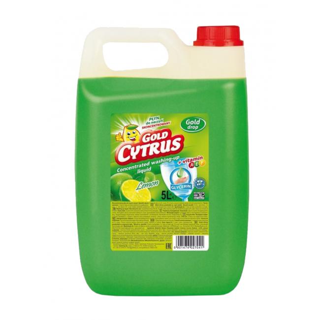 [HY027041] Prostředek na nádobí GOLD citrus 5l