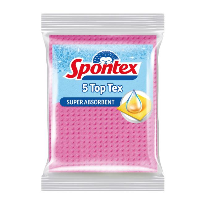 [HY042164] Utěrka houba Spontex 5 Top Tex 5 kusů