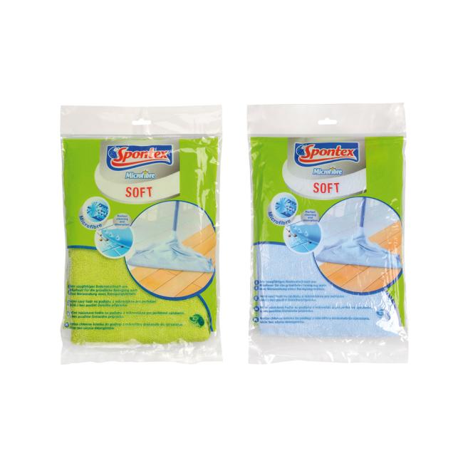 [HY044096] Utěrka z mikrovlákna na podlahu Spontex Soft