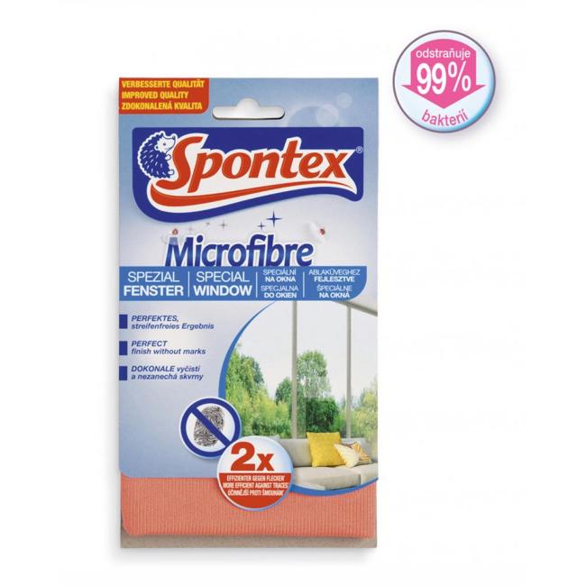 [HY044097] Utěrka z mikrovlákna na okna Spontex Window Microfibre