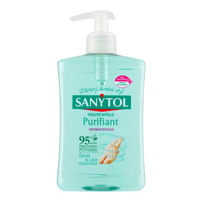 [HY050322] Sanytol tekuté mýdlo antibakteriální Purifiant, 500 ml