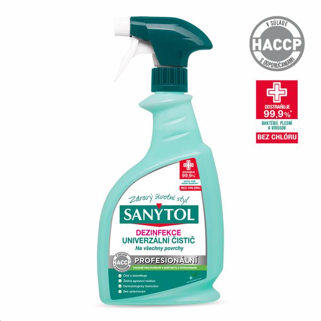 [HY061105] Sanytol univerzální čistič Professional sprej 750 ml