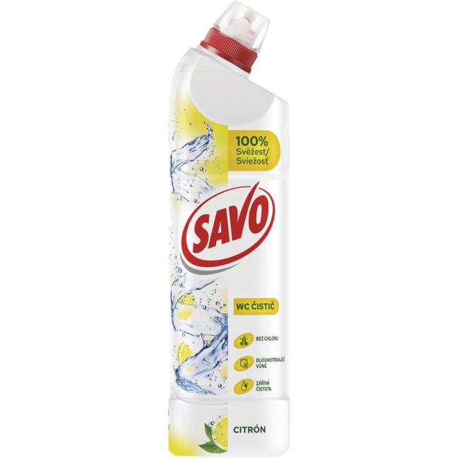 [HY071973] Savo WC tekutý čistič 700 ml - Citron