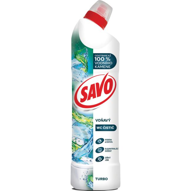[HY072635] Savo WC tekutý čistič 700ml - TURBO