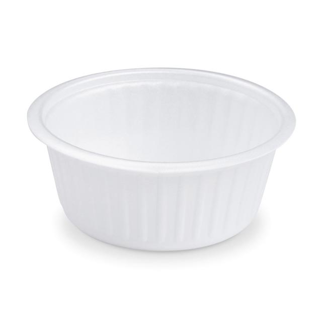Termo miska (XPS) bílá Ø127mm 340ml (50 ks)