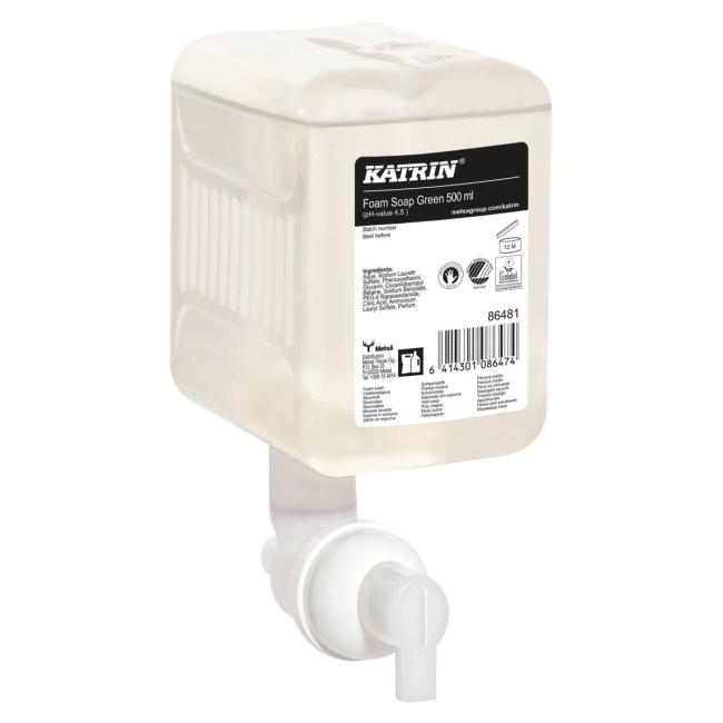 Pěnové mýdlo KATRIN Green 500 ml