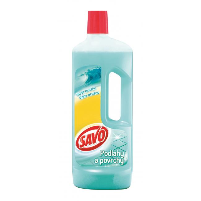 Savo UNI čistič na podlahy a povrchy 750 ml - Vůně oceánu