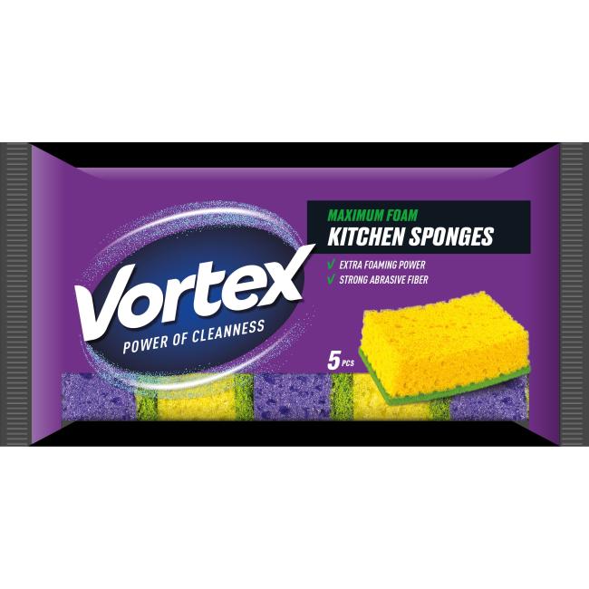 [HY104705] Houbička na nádobí, maximální pěna, 5ks