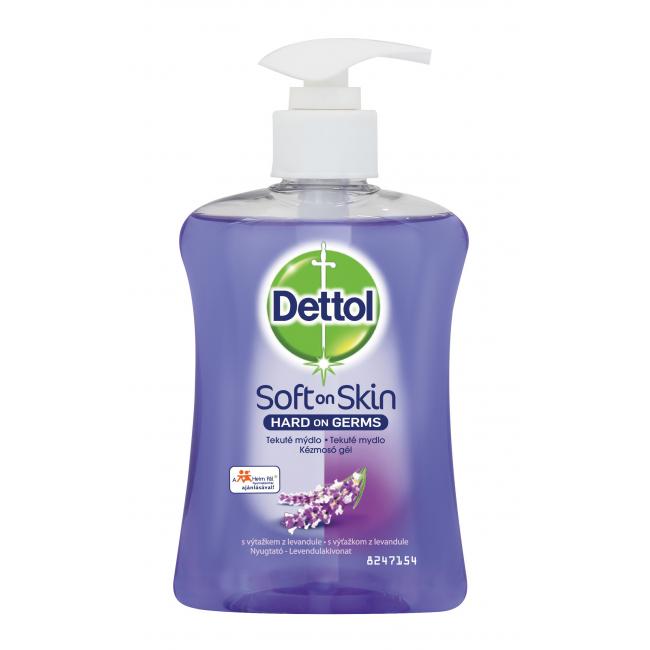 [HY112525] Dettol tekuté mýdlo s pumpičkou 250 ml - Levandule