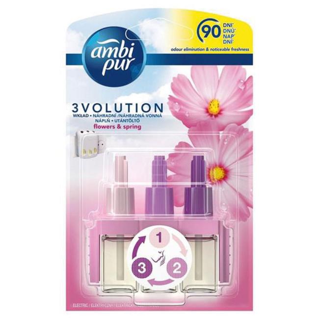 [HY119031] Ambi Pur 3Volution náplň do osvěžovače 20 ml Flowers&Spring