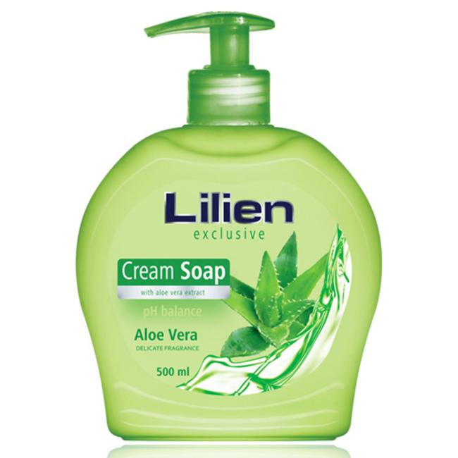 Tekuté mýdlo krémové Lilien 500 ml Aloe vera