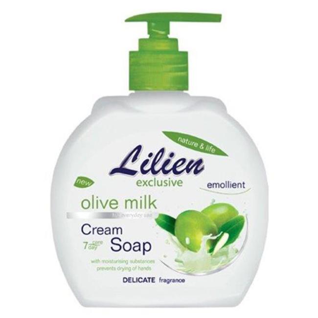Tekuté mýdlo krémové Lilien 500 ml Oliva milk
