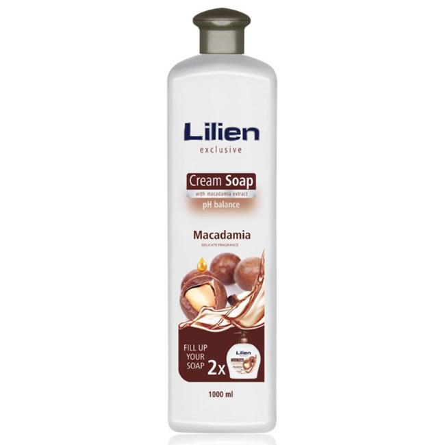 Tekuté mýdlo krémové Lilien 1l Macadamia