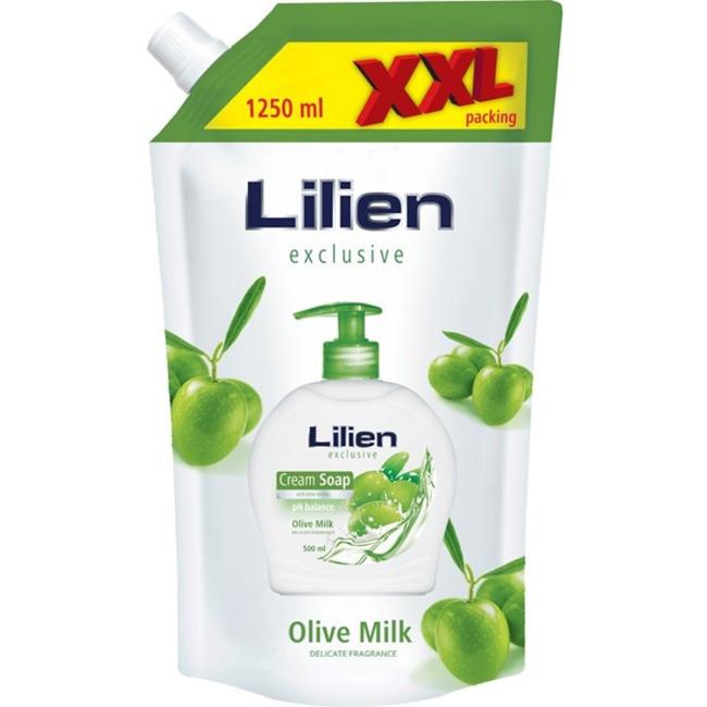 [HY126938] Tekuté mýdlo NÁPLŇ XXL Lilien Oliva 1250 ml