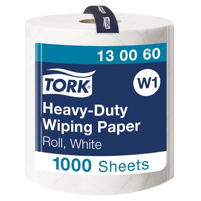 [HY130060] Papírová utěrka v roli 2-vrstv. TORK Advanced 430 Performance bílá W1 (1ks)