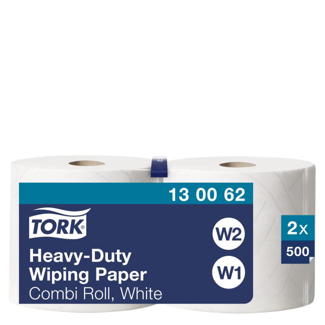 [HY130062] Papírové utěrky v roli 2-vrstv. TORK Advanced 430 Performance bílá W2, návin 170 m (2 ks)