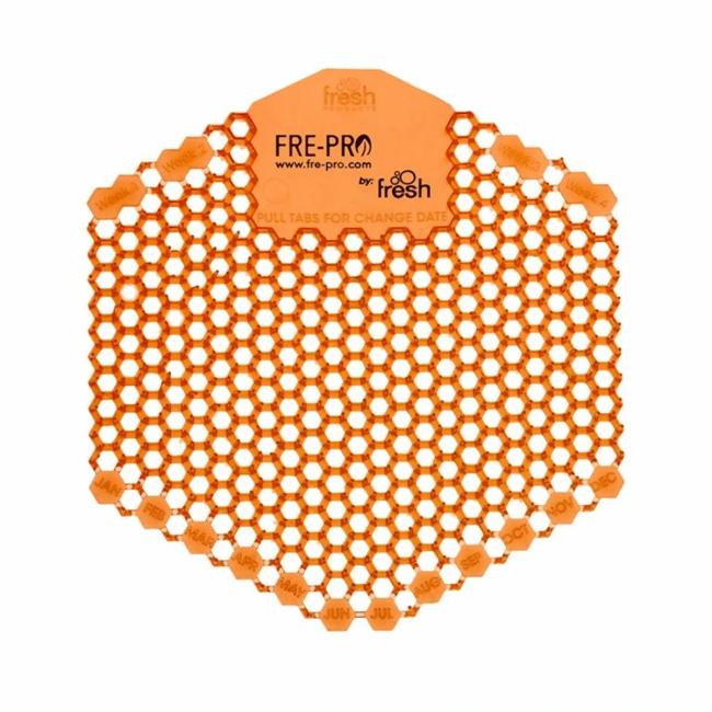 [HY155221] Pisoárové sítko Fre-Pro WAVE 3D - Mango (oranžové) 1 ks