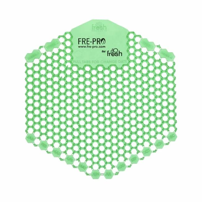 [HY155222] Pisoárové sítko Fre-Pro WAVE 3D - Okurka Meloun (zelené) 1 ks