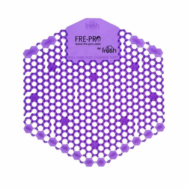 Pisoárové sítko Fre-Pro WAVE 3D - Levandule (fialové) 1 ks