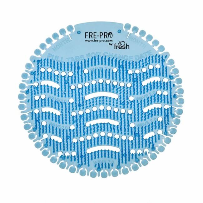Pisoárové sítko Fre-Pro Wave 2 - Květ bavlny (modré) 2 ks