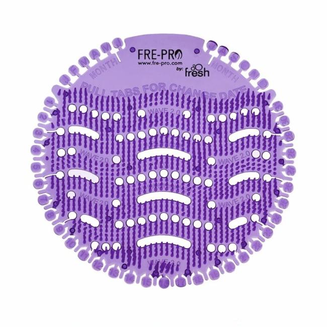 [HY155239] Pisoárové sítko Fre-Pro Wave 2 - Levandule (fialové) 2 ks