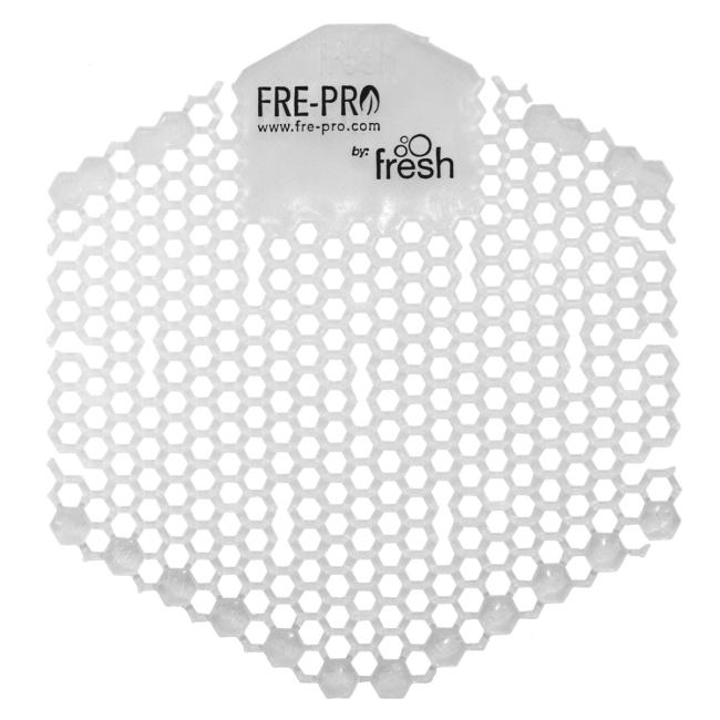 [HY155248] Pisoárové sítko Fre-Pro WAVE 3D - Zimolez (bílé) 1 ks