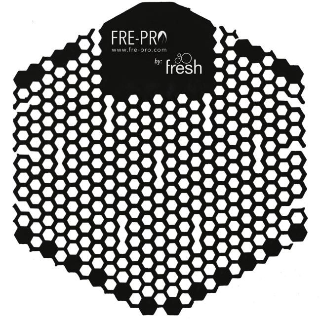 [HY155249] Pisoárové sítko Fre-Pro WAVE 3D - Půlnoční pobřeží (černé)1ks