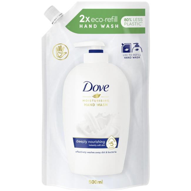 Dove tekuté mýdlo krémové náhradní náplň 500 ml