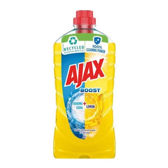 [HY190160] Ajax na podlahy Boost Baking 1l Soda & Lemon (žlutý)