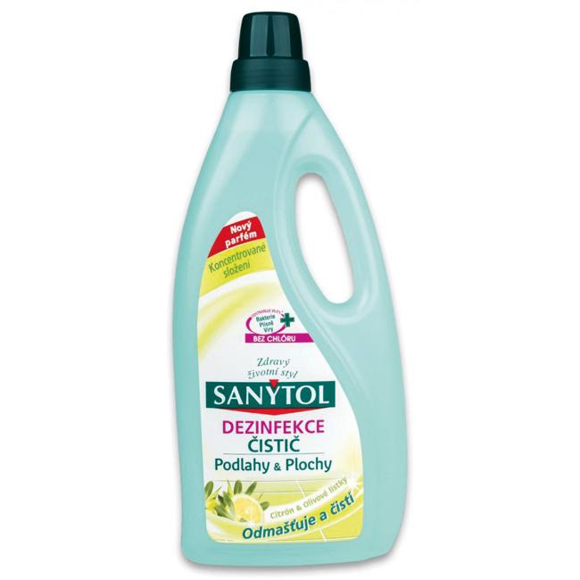 [HY204122] Sanytol dezinfekční čistič na podlahy a plochy 1l citron