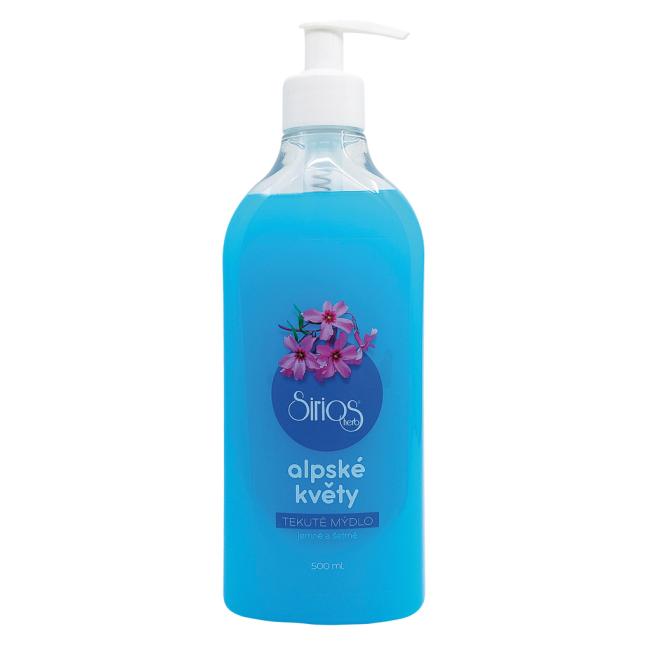 [HY256339] Sirios Herb tekuté mýdlo 500 ml - Alpské květiny