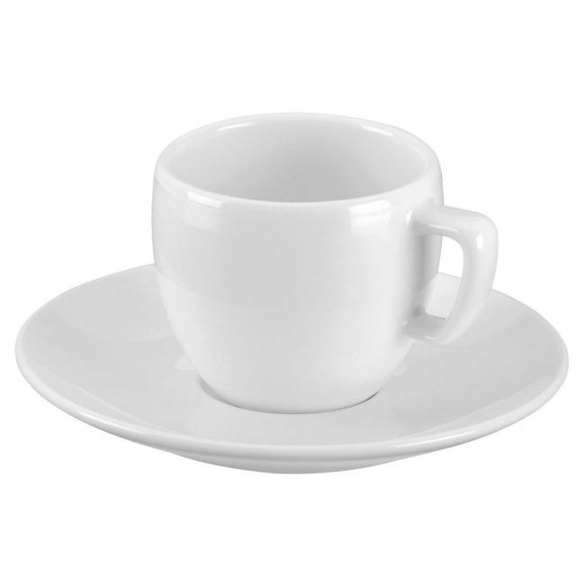 [HY387120] Šálky s podšálky CREMA na espresso 75ml 6ks