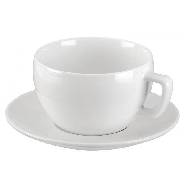 Šálky s podšálky CREMA snídaňové 300ml 2ks