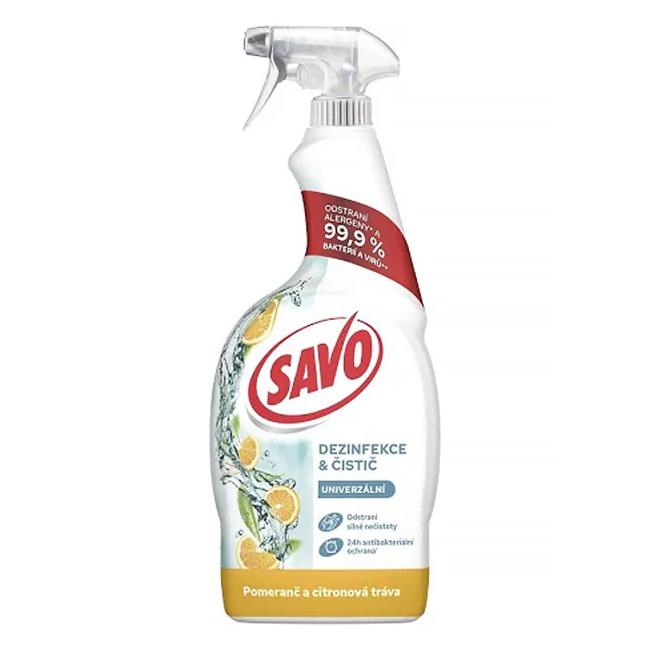 Savo sprej bez chlóru víceúčelový s rozprašovačem 700 ml pomeranč