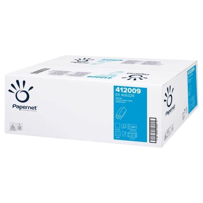 [HY406329] Papírové utěrky skládané ZZ 2-vrstvé Imbal bílé