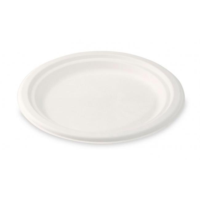 [HY410170] Talíř kulatý BIO cukrová třtina 17,5cm 50ks