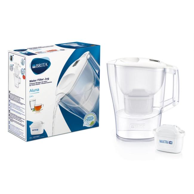 [HY417846] Filtrační konvice Brita Aluna cool Calendar 2,4l bílá
